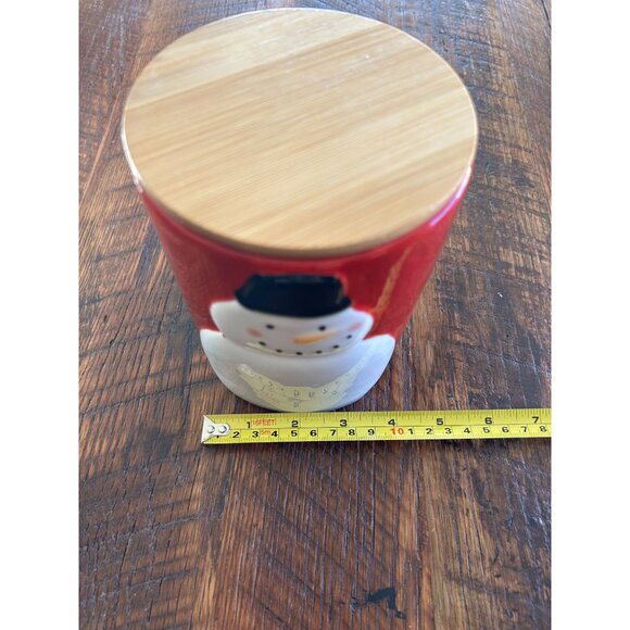 Magenta Home Snowman Canister Mug Salt & Pepper Shaker Set - Picture 15 of 15